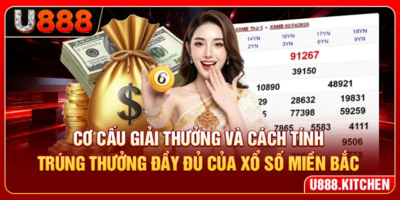 Cơ cấu giải thưởng và cách tính trúng thưởng đầy đủ của xổ số miền Bắc