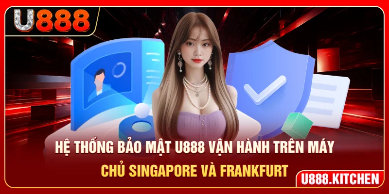 Hệ thống bảo mật U888 vận hành trên máy chủ Singapore và Frankfurt