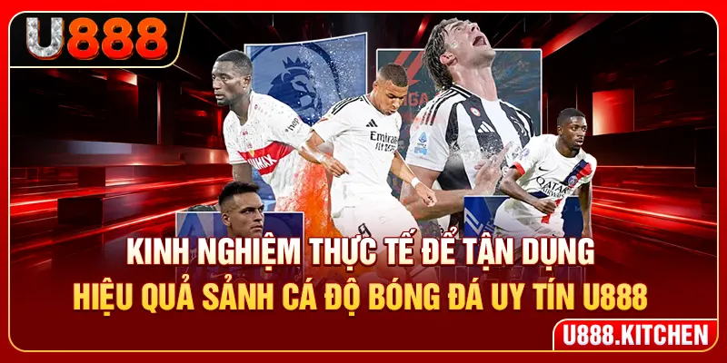 Kinh nghiệm thực tế để tận dụng hiệu quả sảnh cá độ bóng đá uy tín U888